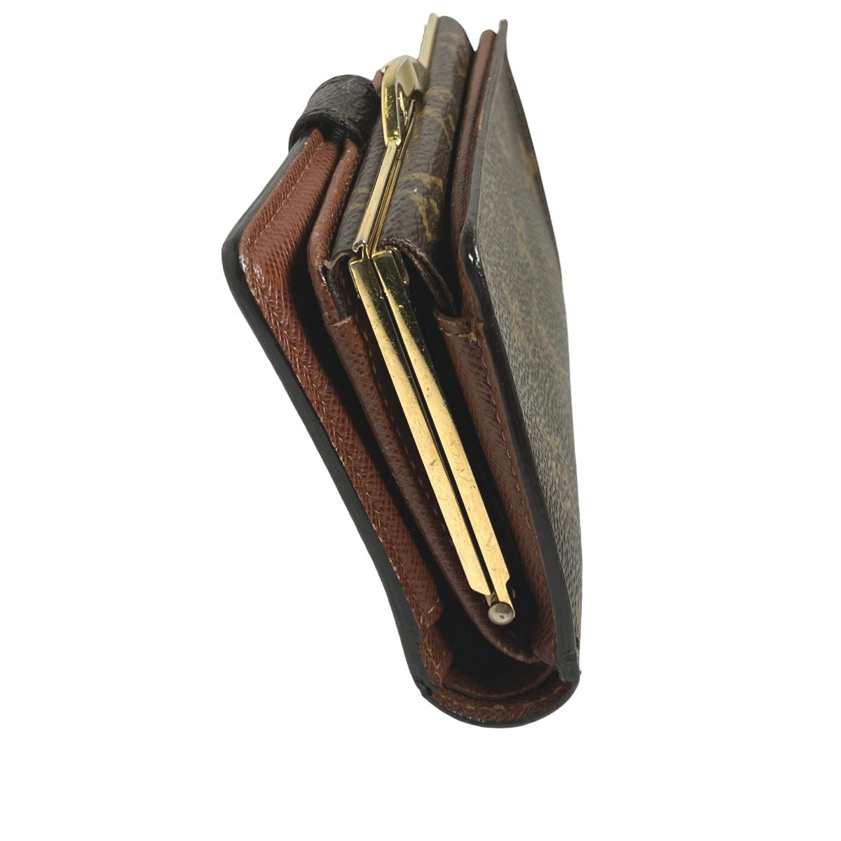 LOUIS VUITTON Bifold Wallet M61663 Monogram canvas Brown Clasp wallet with card pocket Monogram Porto Monet Viet Vienoa Women