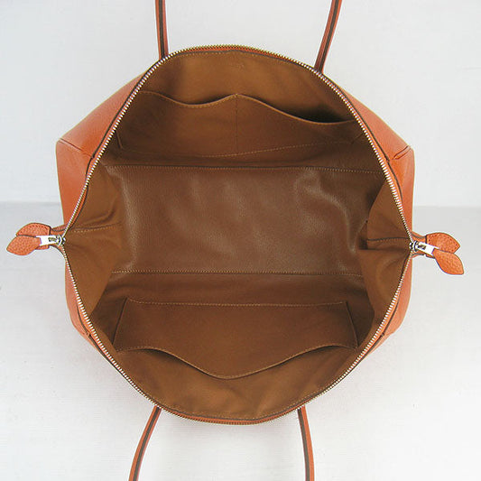 Luxury Hermes Paris Bombay Victoria Handbag H2809 orange