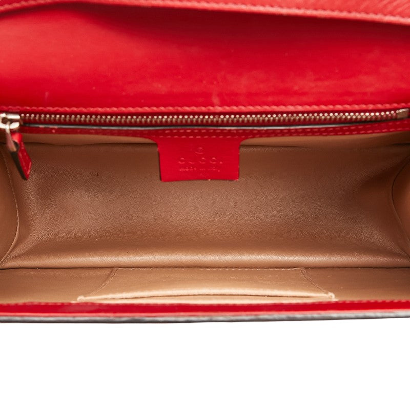 Luxury Gucci Trending 2025 Bamboo Lilith Coral Snake Leather Handbag