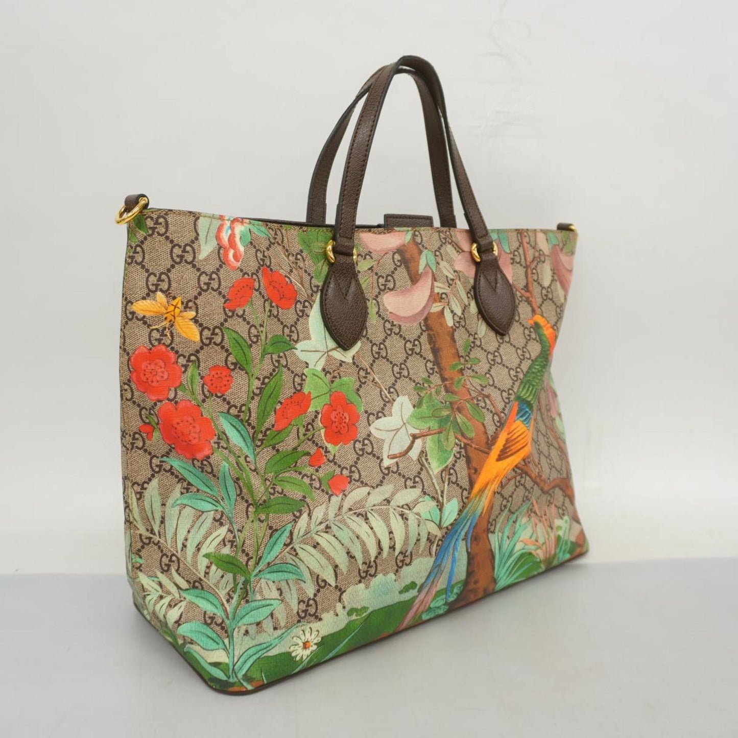 Luxury Gucci Trending 2025 Gg Supreme Canvas Tote Bag ()