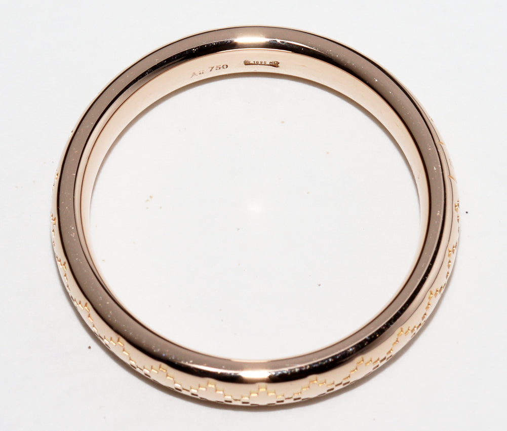 Luxury Gucci Trending 2025 K18PG Diamantissima Ring