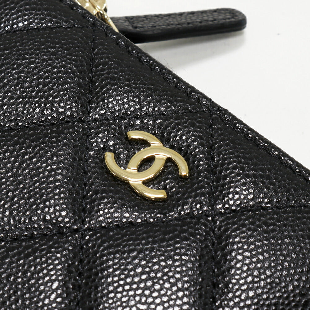 Chanel Coin Case with Card Holder Soft Caviar