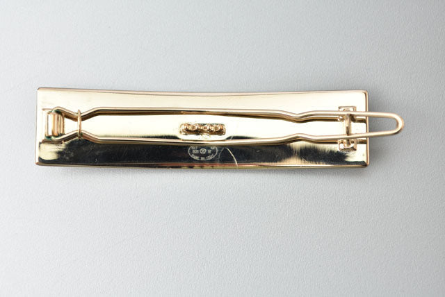 Chanel Hair Accessory Gold Logo
