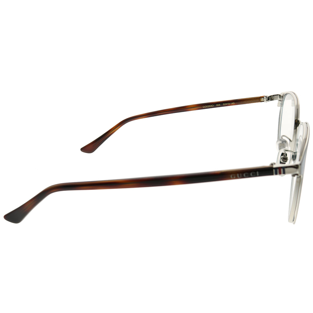 Gucci GG 0293O 004 Unisex Round Eyeglasses 52mm