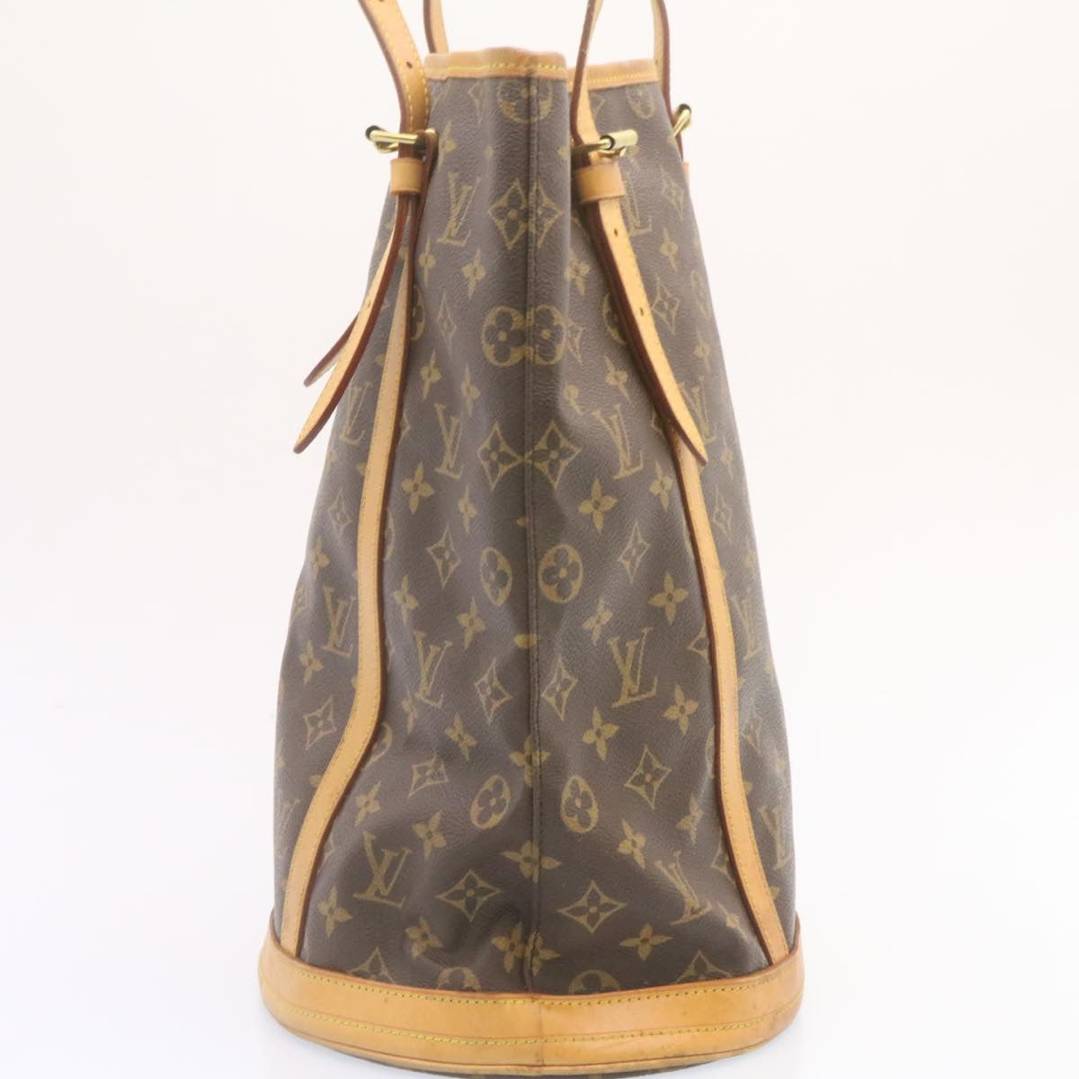 LOUIS VUITTON Monogram Bucket GM Shoulder Bag M42236 LV 25739