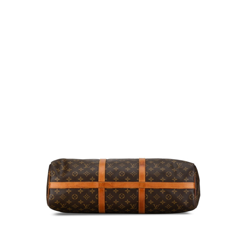 Louis Vuitton Monogram Flanelli 50 Boston Bag Travel Bag M51116 Brown PVC Leather Louis Vuitton