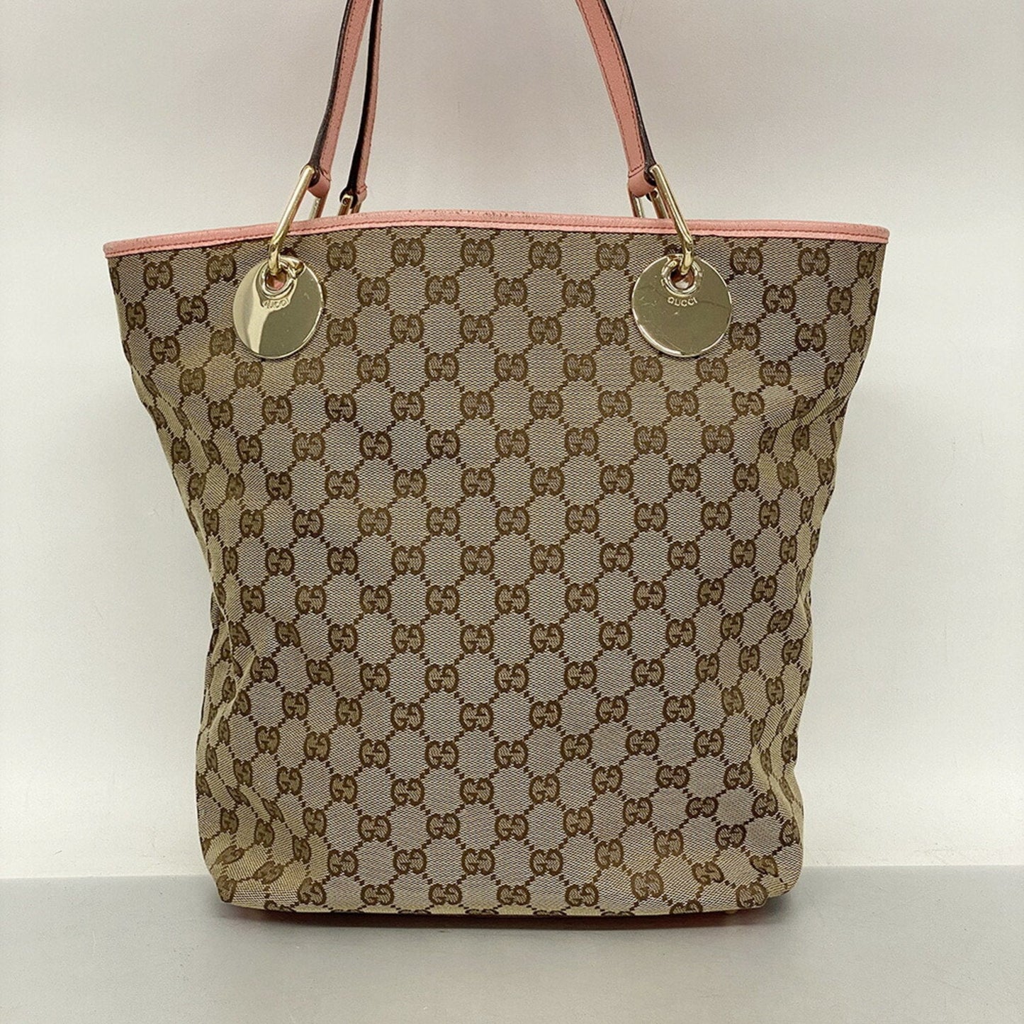 Gucci Abbey Canvas Tote Bag ()