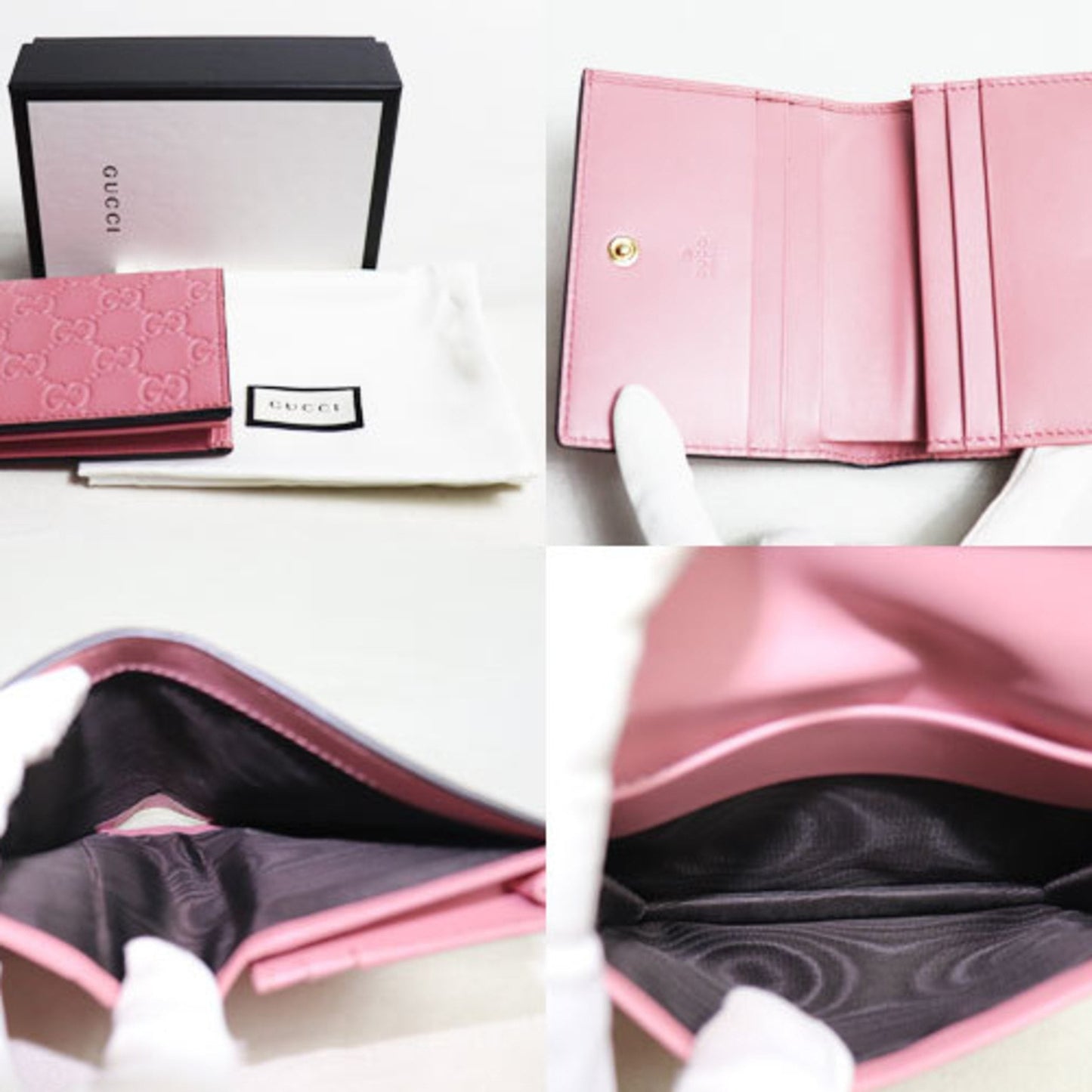 Luxury Gucci Trending 2025 Leather Wallet ()