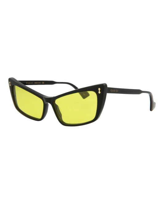 Gucci Cat Eye-Frame Acetate Sunglasses