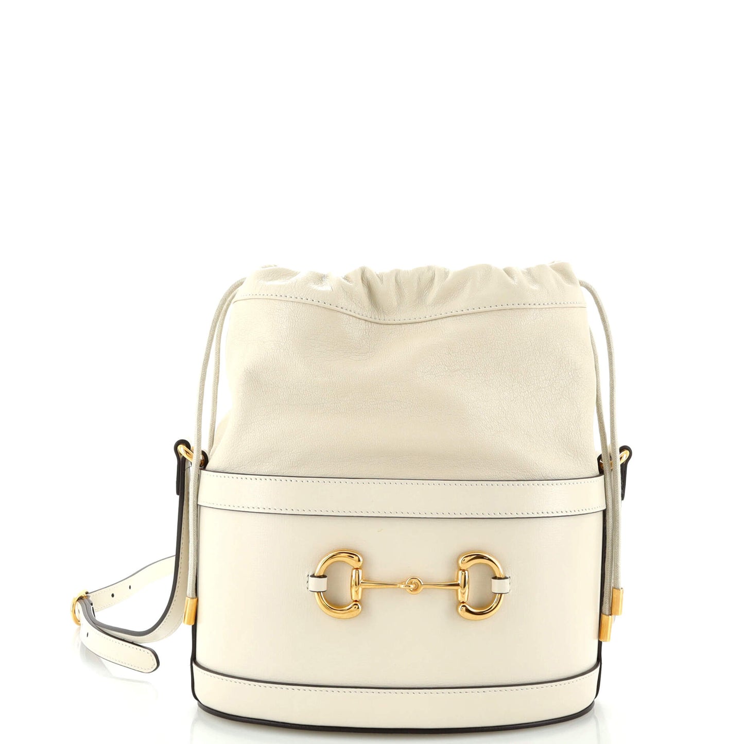Luxury Gucci Trending 2025 Horsebit 1955 Bucket Crossbody Bag Leather Small