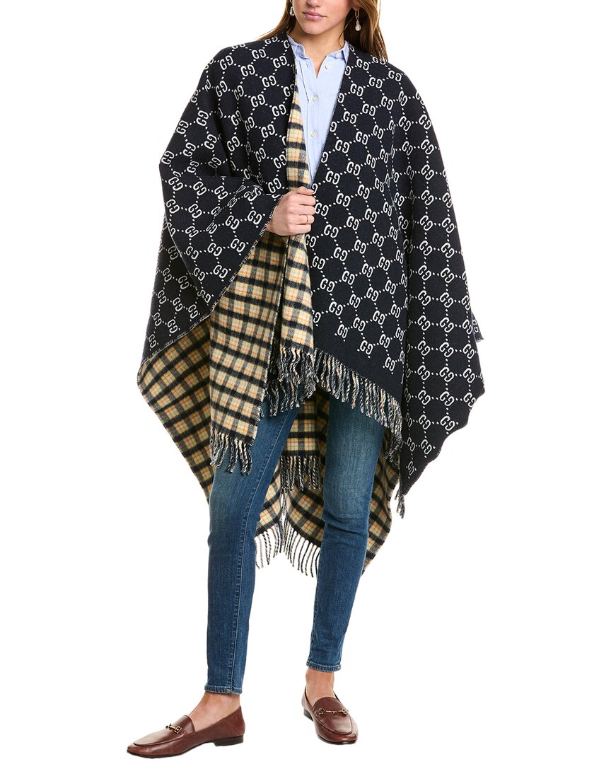 Gucci GG Wool Shawl