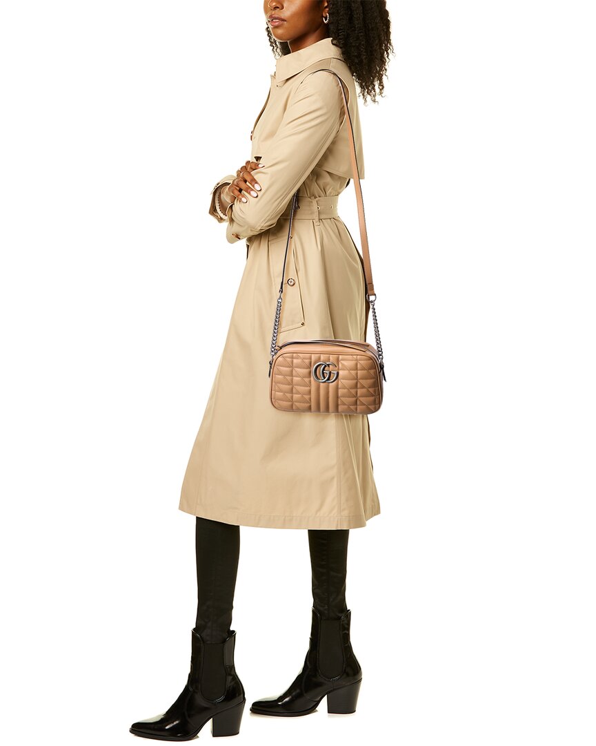 Gucci GG Marmont Small Matelasse Leather Shoulder Bag