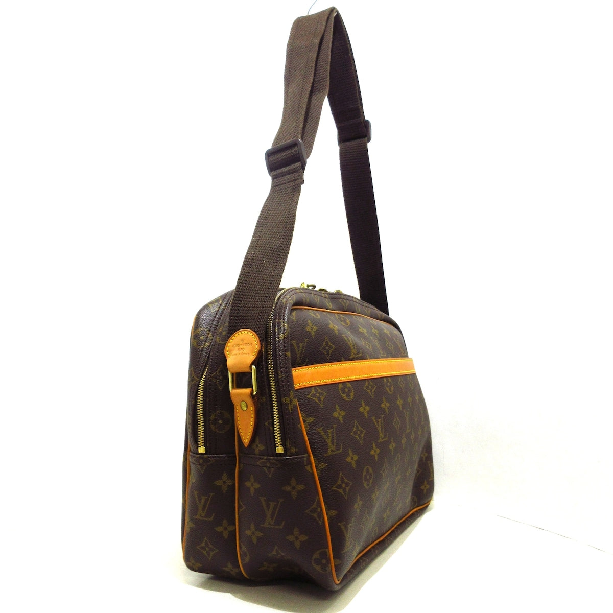 Louis Vuitton Reporter Canvas Shoulder Bag ()