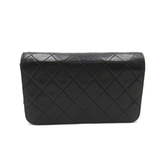 CHANEL Push-Lock Matrasse Chain Shoulder Bag Shoulder Bag Black Box