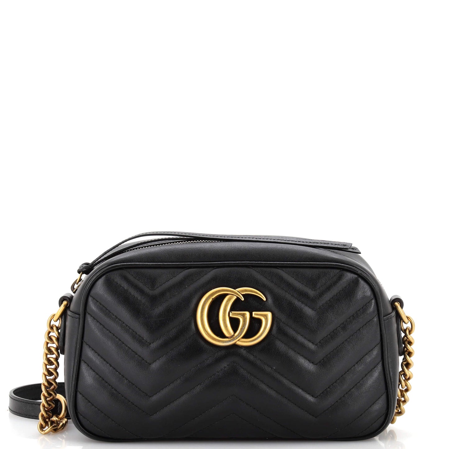 Luxury Gucci Trending 2025 GG Marmont Shoulder Bag Matelasse Leather Small