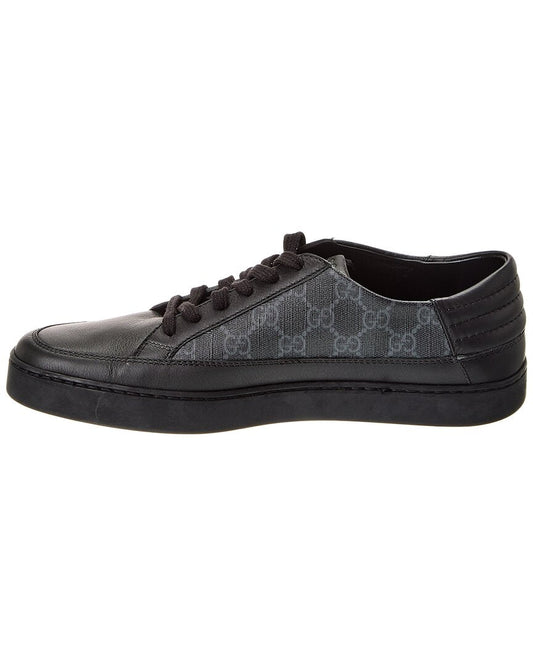Gucci GG Supreme Canvas & Leather Sneaker