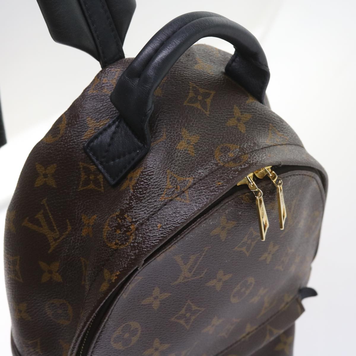 Louis Vuitton Palm Springs Canvas Backpack Bag ()