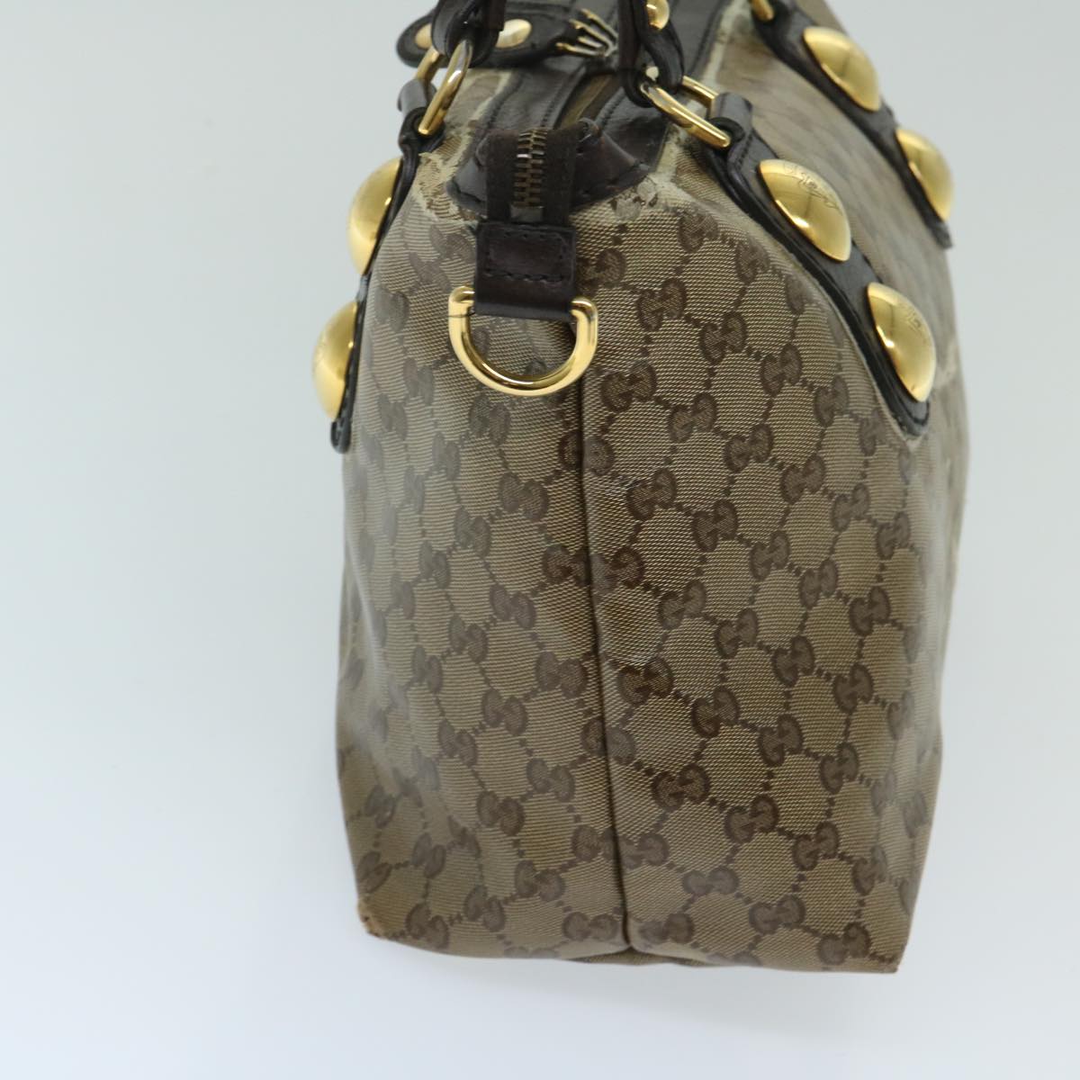Luxury Gucci Trending 2025 GG Canvas Tote Bag Coated Canvas Beige Brown