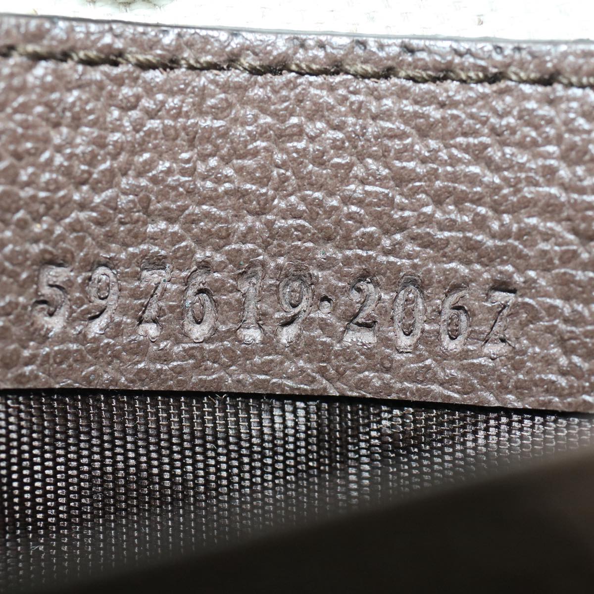 Gucci Ophidia Canvas Clutch Bag ()