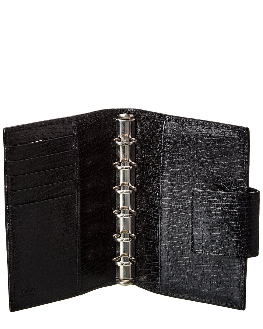 Gucci GG Canvas & Leather Card Case