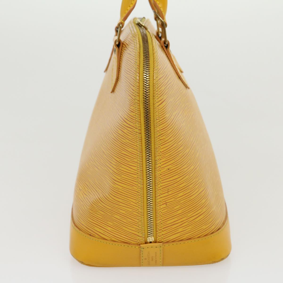 LOUIS VUITTON Epi Alma Hand Bag Yellow M52149 LV 30138