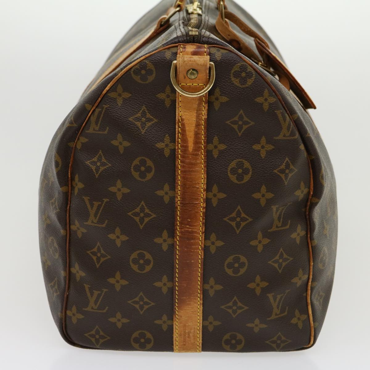 LOUIS VUITTON Monogram Keepall Bandouliere 50 Boston Bag M41416 LV 30630