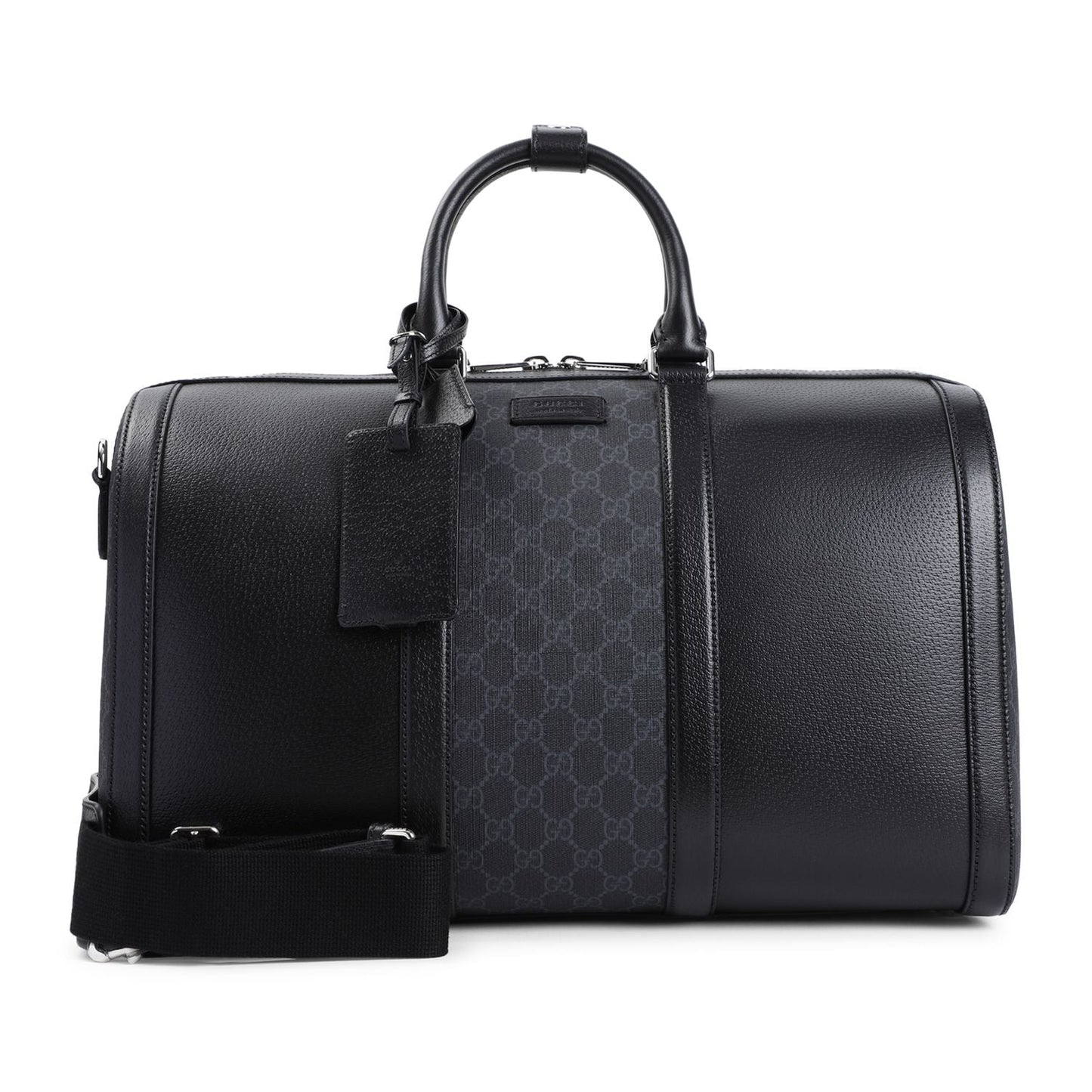 Luxury Gucci Trending 2025 Men's Gg Medium Duffle Bag in Black | Size UNICA | 795458FADJK
