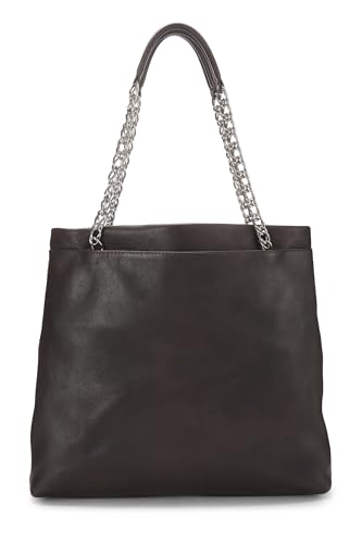 Chanel, Brown Caviar Tuck Tote Medium, Brown
