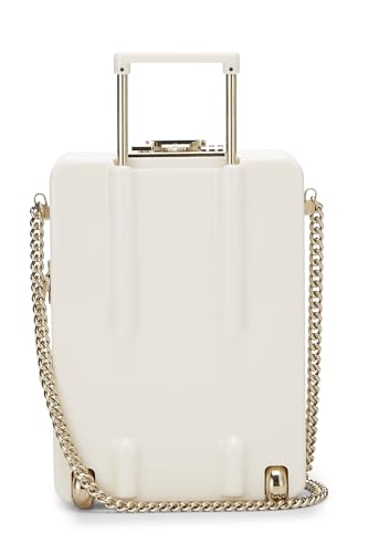 Chanel, Patent Leather & Perspex Evening In The Air 'CC' Trolley Minaudière Chain Clutch, Multi