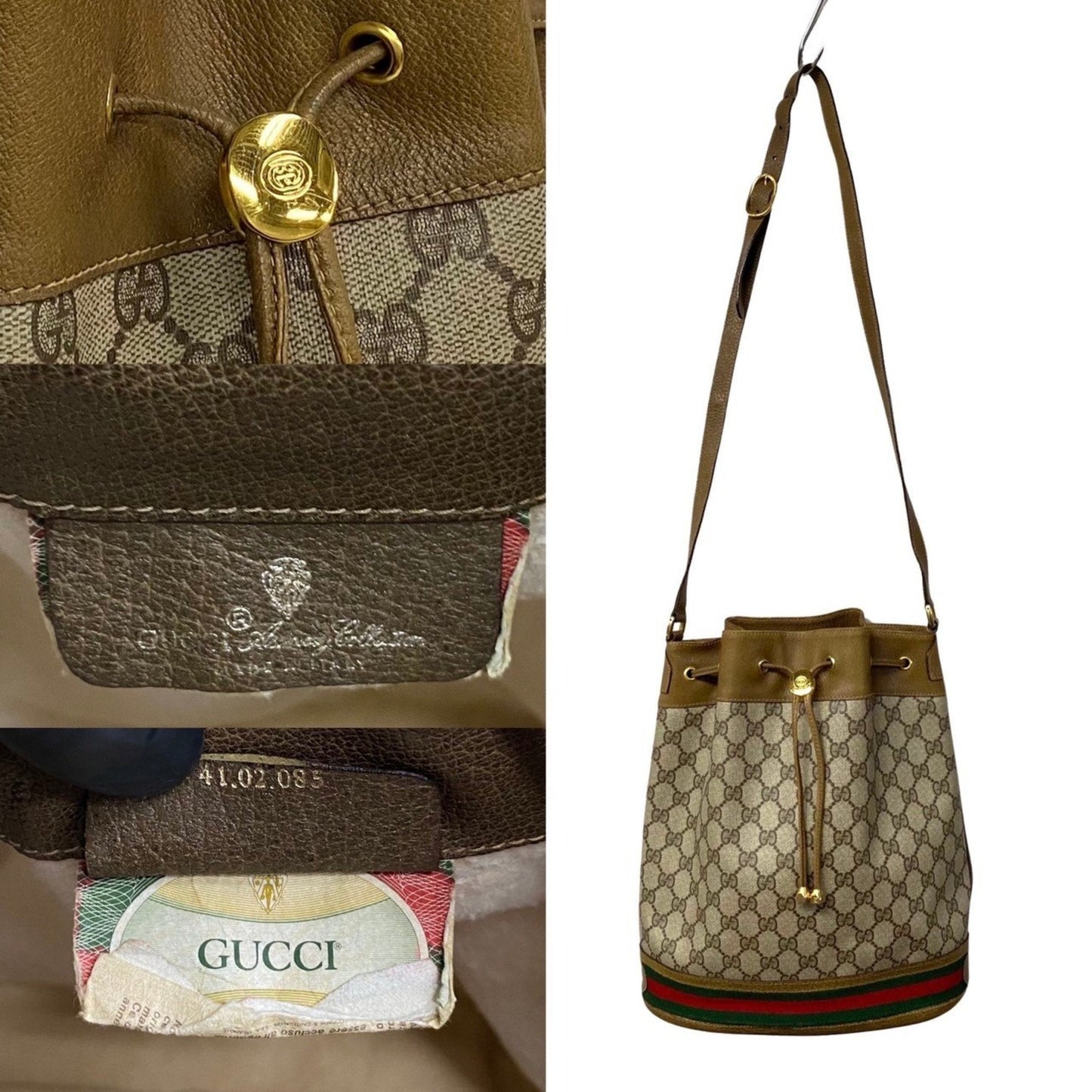 Gucci Ophidia Canvas Shoulder Bag ()