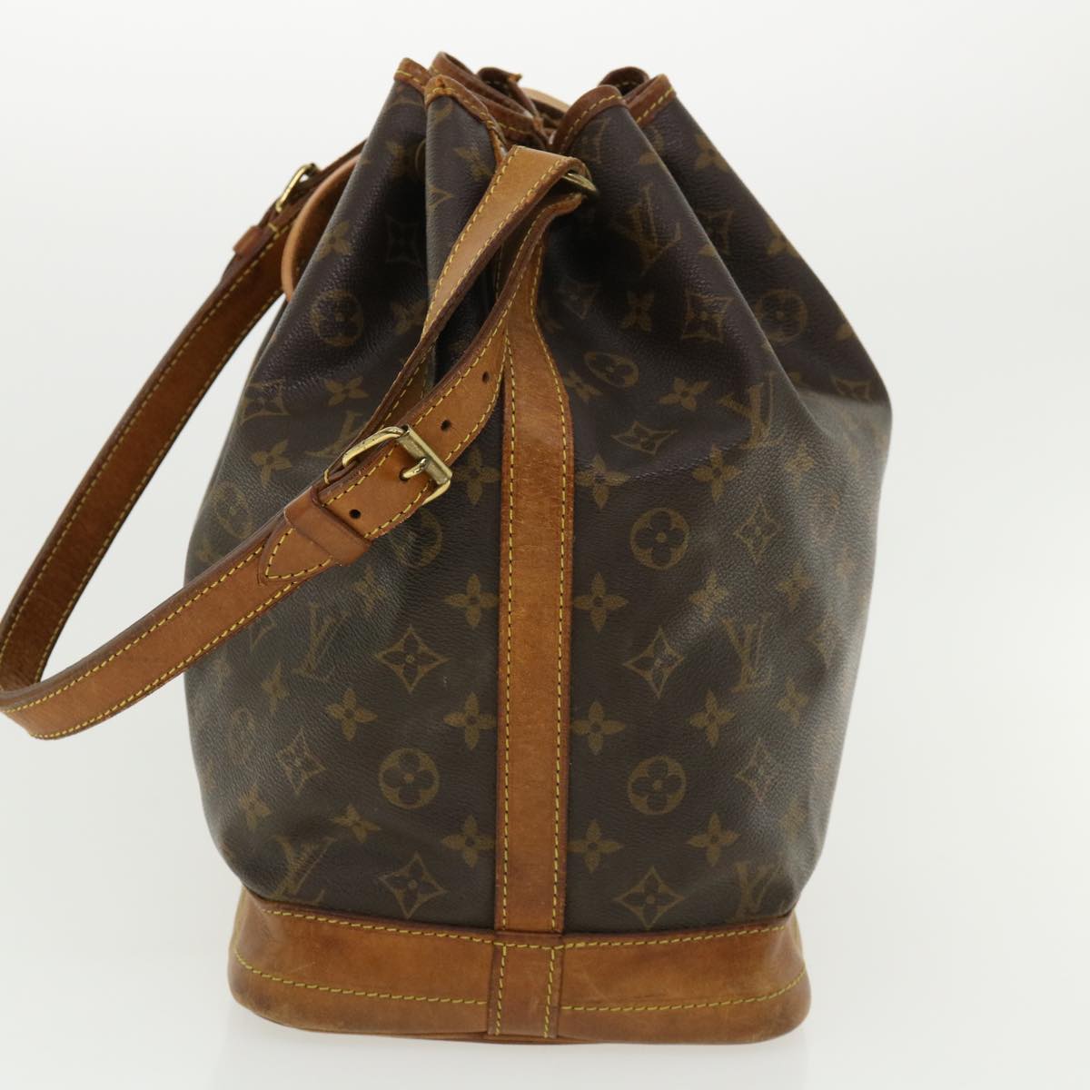 LOUIS VUITTON Monogram Noe Shoulder Bag M42224 LV 32314