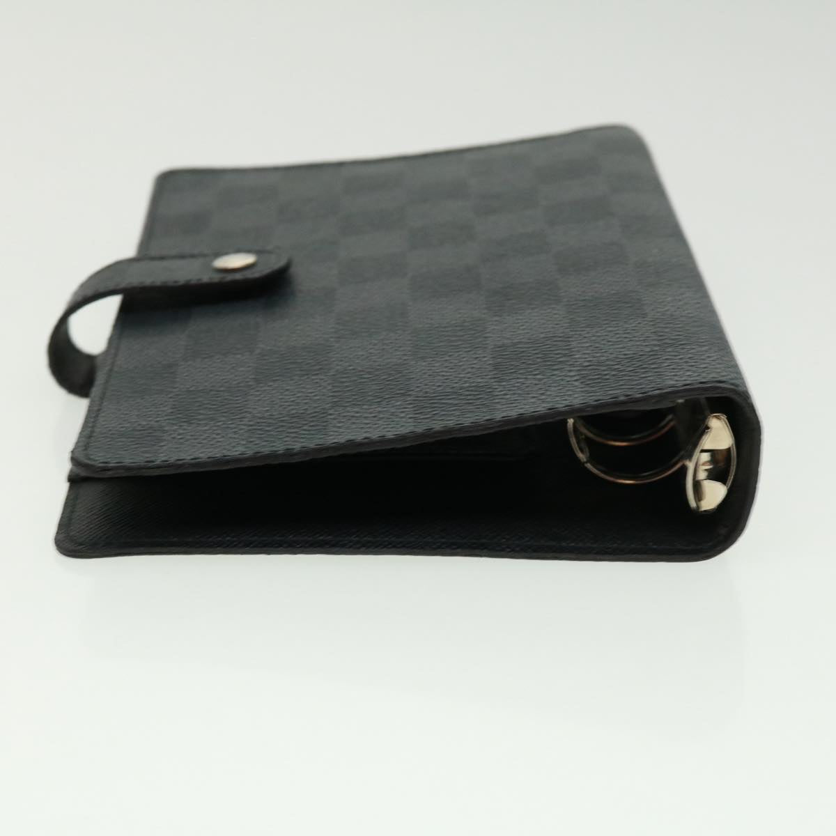 LOUIS VUITTON Damier Graphite Agenda MM Day Planner Cover R20242 LV 32756