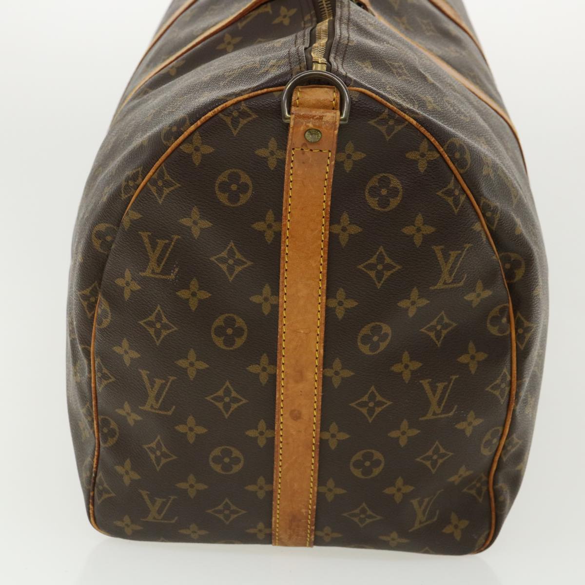 LOUIS VUITTON Monogram Keepall Bandouliere 55 Boston Bag M41414 LV 32943