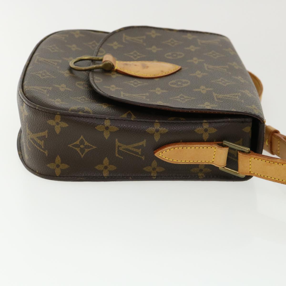 LOUIS VUITTON Monogram Saint Cloud GM Shoulder Bag M51242 LV 32977