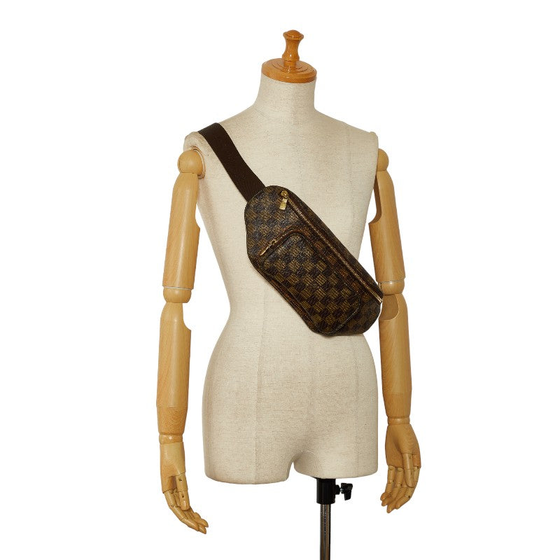 Louis Vuitton Damier Bum Bag Melville Body Bag Waist Bag N51172 Brown PVC Leather Louis Vuitton