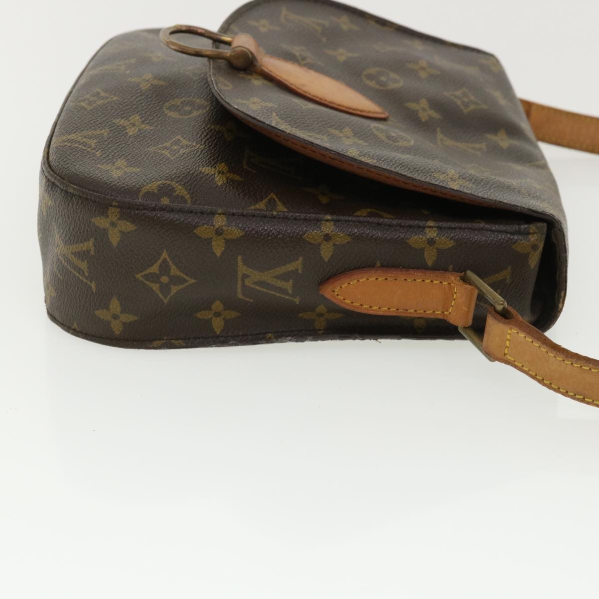 LOUIS VUITTON Monogram Saint Cloud GM Shoulder Bag M51242 LV 34352