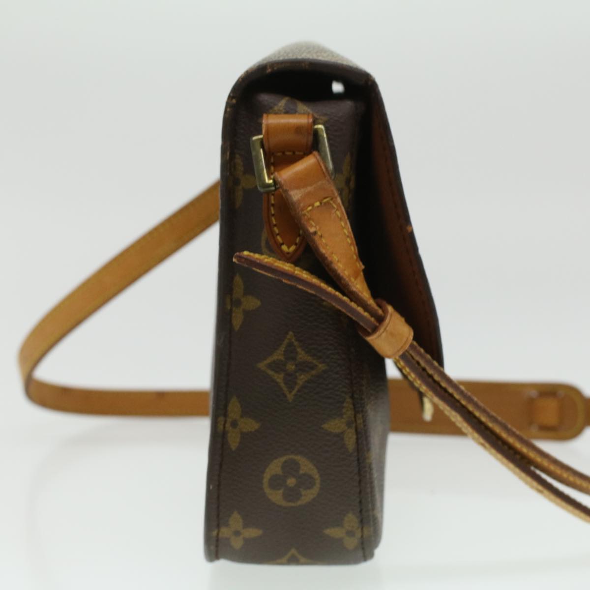 LOUIS VUITTON Monogram Saint Cloud MM Shoulder Bag M51243 LV 34410