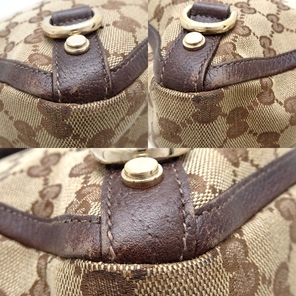 Luxury Gucci Trending 2025 Abbey Tote Bag GG Canvas Leather