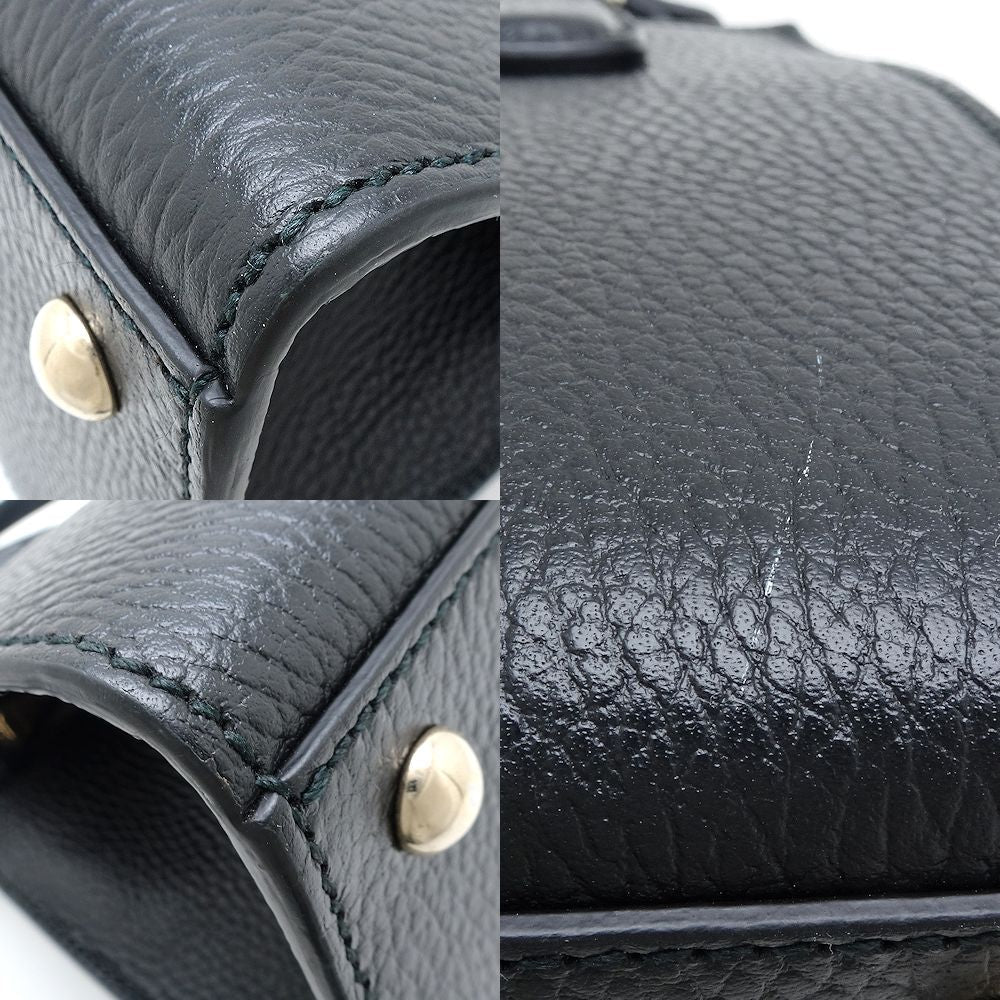 Luxury Gucci Trending 2025 Leather 2Way Bag Soho Interlocking G