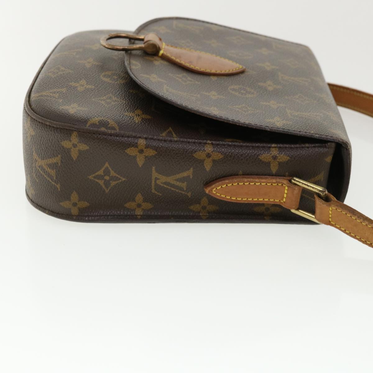 LOUIS VUITTON Monogram Saint Cloud GM Shoulder Bag M51242 LV 36045