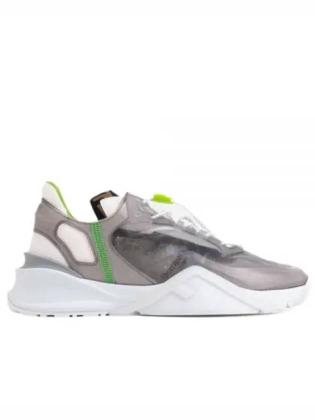 Luxury Fendi Flow Low Top Sneakers Grey