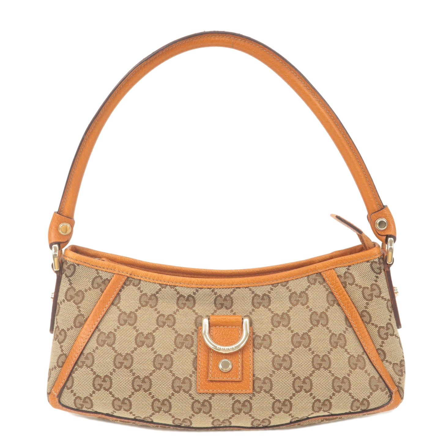 Luxury Gucci Trending 2025 Abbey GG Canvas Leather Shoulder Bag Beige Brown 130939