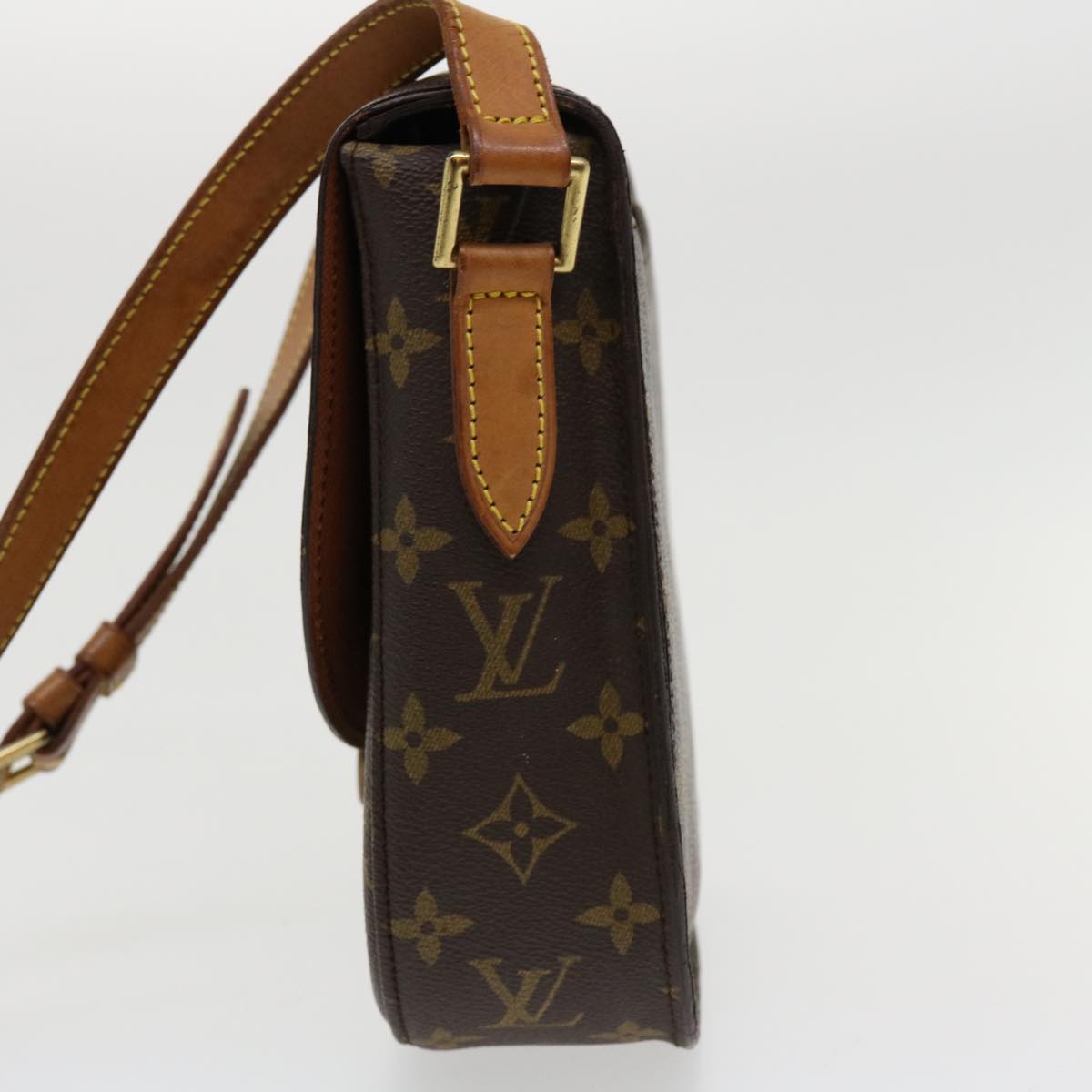 LOUIS VUITTON Monogram Saint Cloud GM Shoulder Bag M51242 LV 36939