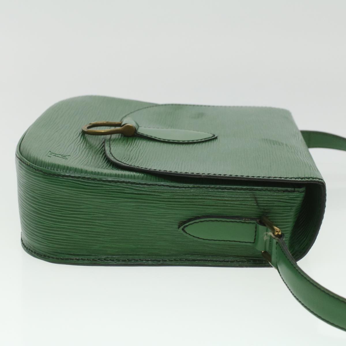 LOUIS VUITTON Epi Saint Cloud GM Shoulder Bag Green L568 LV 37396