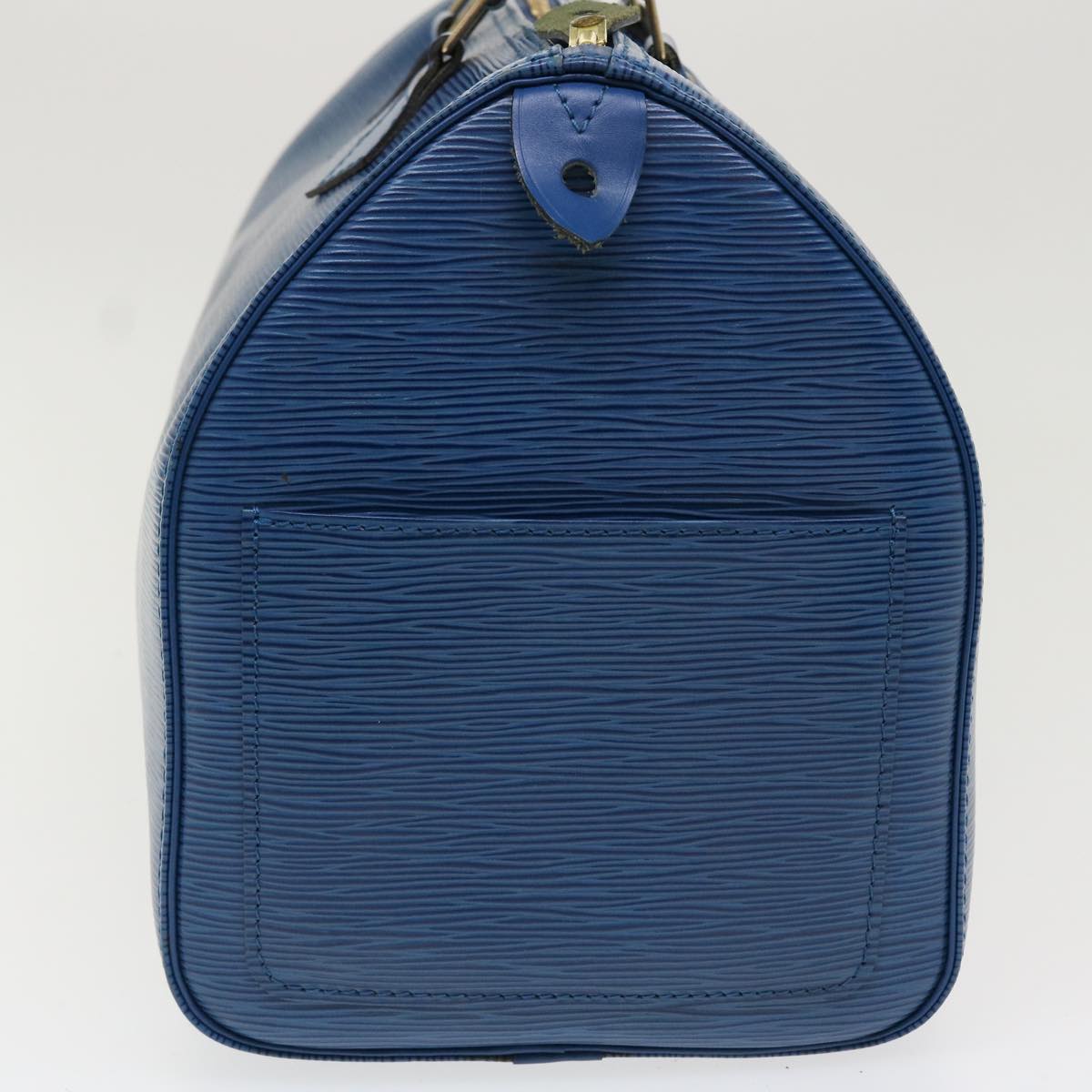 LOUIS VUITTON Epi Speedy 40 Hand Bag Toledo Blue M42985 LV 37452