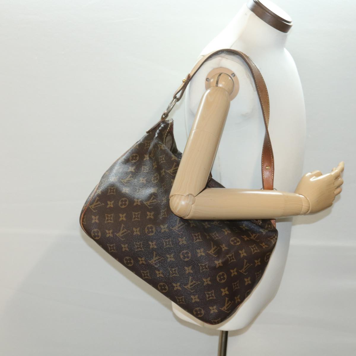 LOUIS VUITTON Monogram Delightful PM Shoulder Bag L577 LV 37585