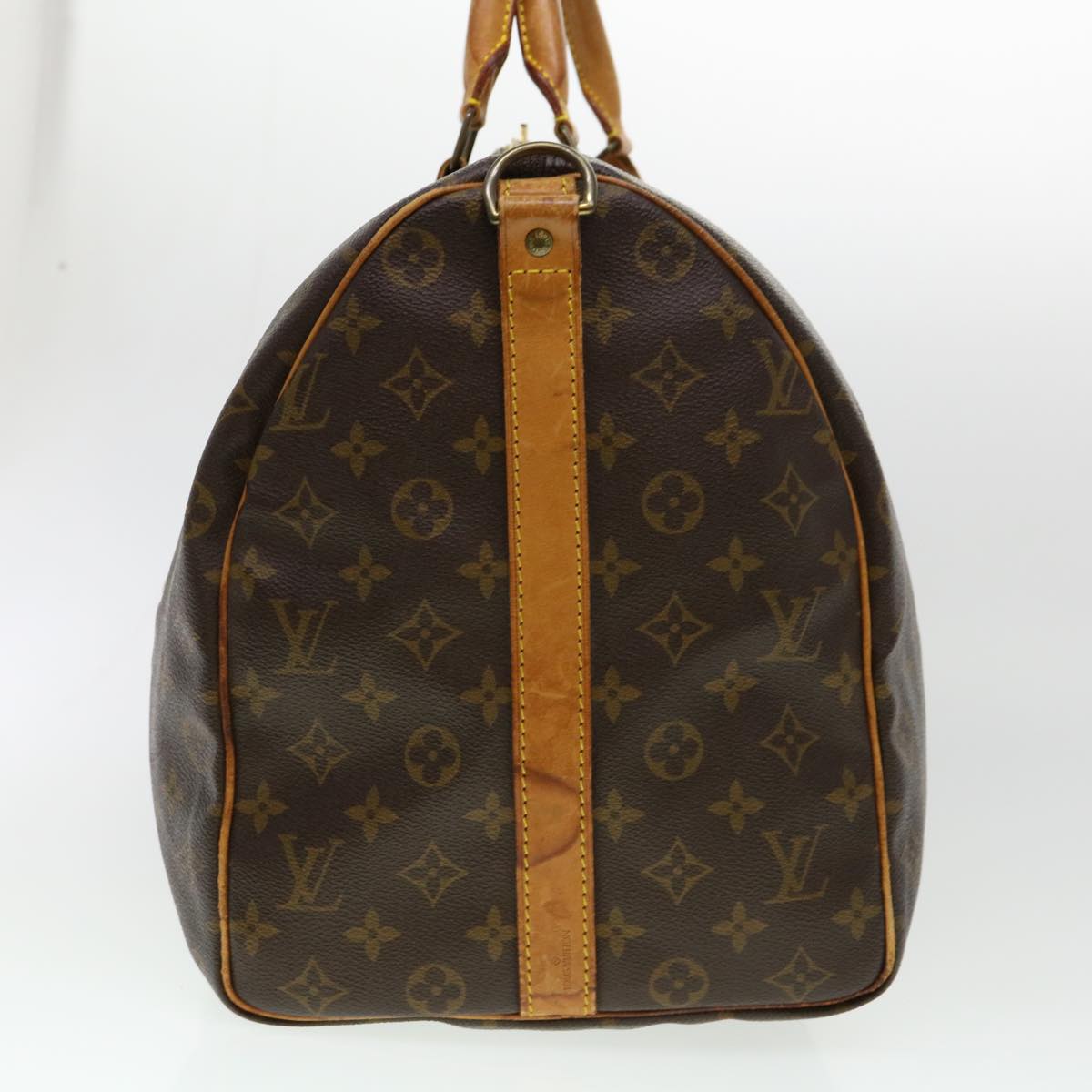 LOUIS VUITTON Monogram Keepall Bandouliere 50 Boston Bag M41416 LV 37901