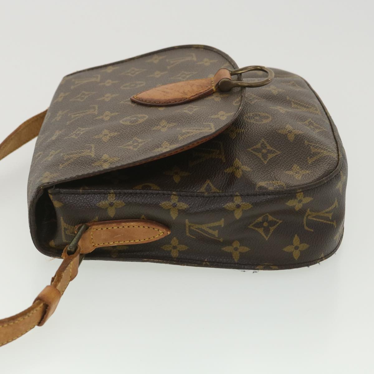 LOUIS VUITTON Monogram Saint Cloud GM Shoulder Bag M51242 LV 37915