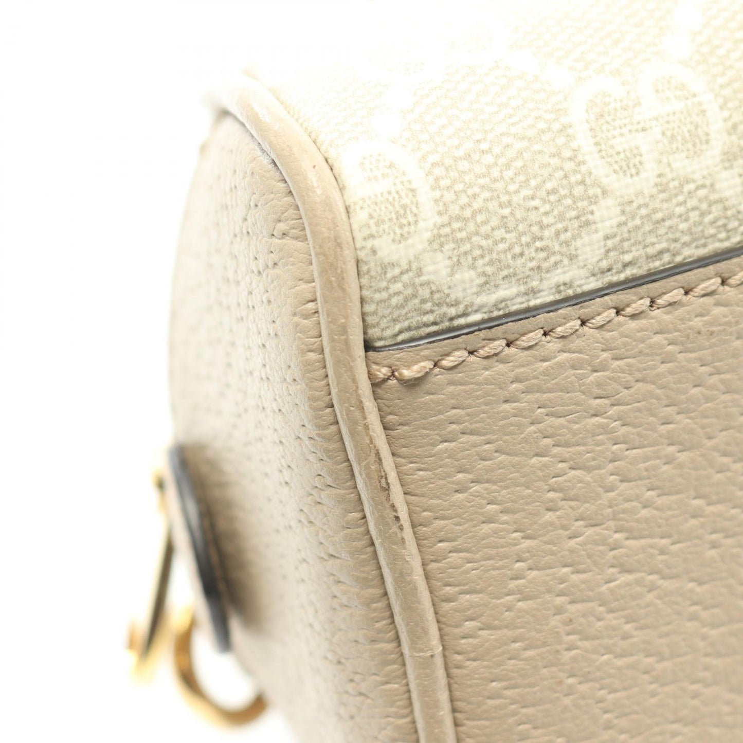 Gucci Ophidia GG Supreme Handbag PVC Coated Canvas Leather