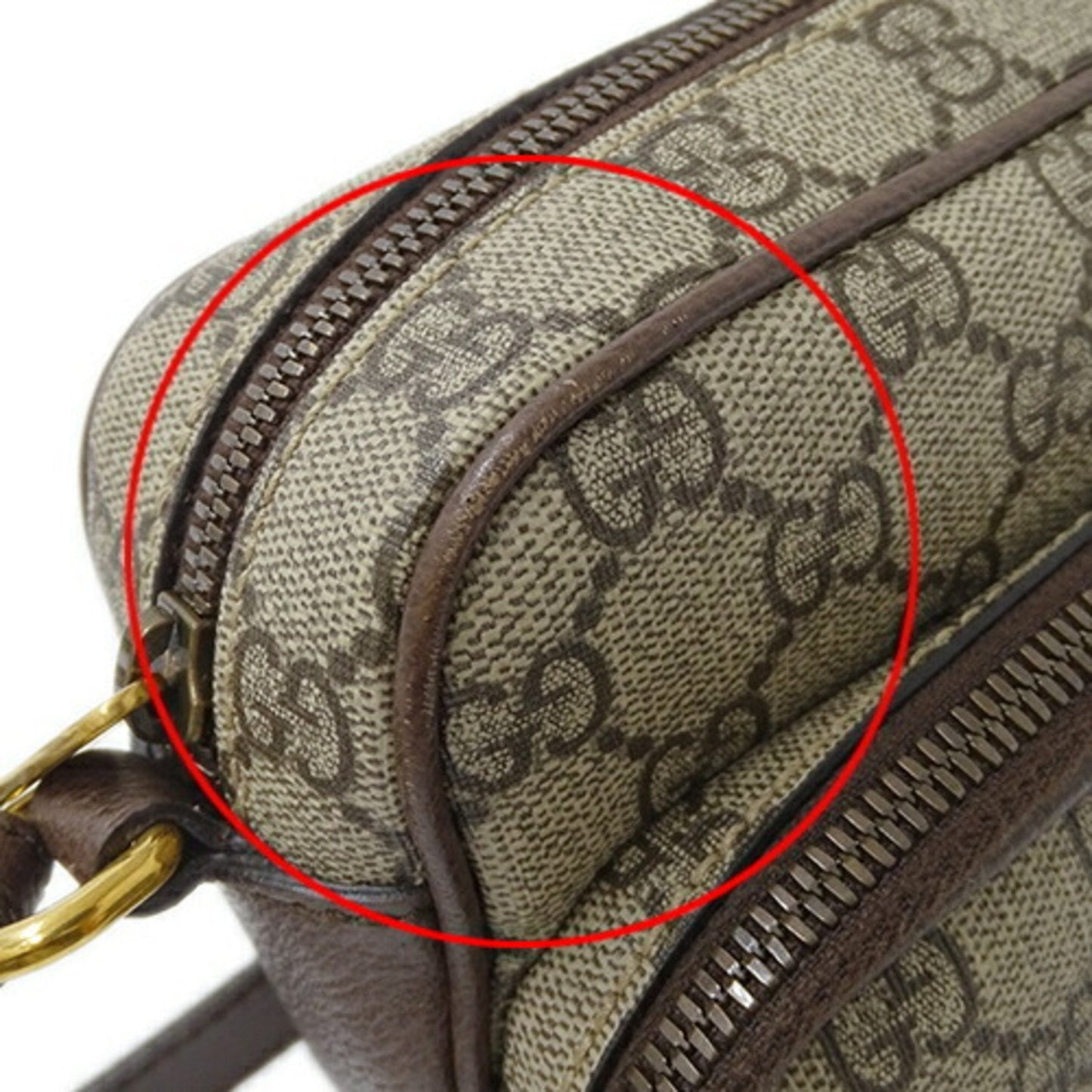 Gucci Ophidia Canvas Shoulder Bag ()
